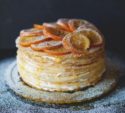 Portakal Ve Karamel Aromalı Krep Pasta Tarifi