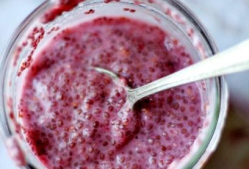 Kosta Rika home-style Recipes Ahududulu Chia Puding Tarifi