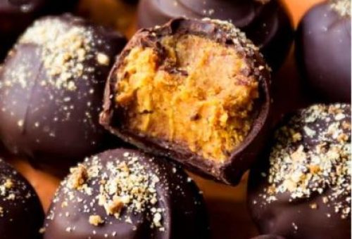 İnönü Usulü Tatlı Balkabaklı Truffles Tarifi