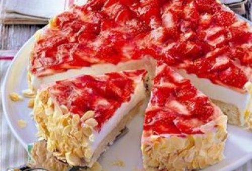 Aydın Usulü Tatlı Cheesecake Çilekli-Meyveli Tarifi