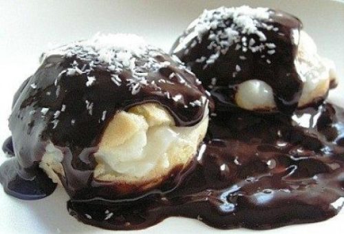 Edirne Usulü Tatlı Dondurmalı Profiterol Tarifi