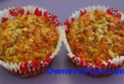 Kahvaltılık Yulaflı Muffin Tarifi