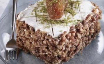 Osmaniye Usulü Tatlı Kestaneli Pasta Tarifi