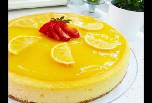 Kumlu Usulü Tatlı Limon Cheesecake Tarifi