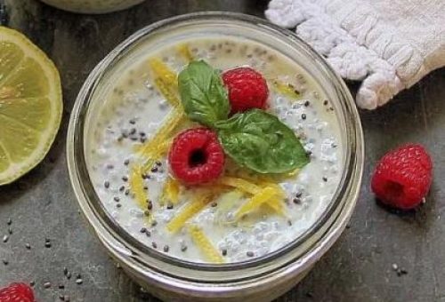 Aziziye Usulü Tatlı Limonlu Chia Puding Tarifi