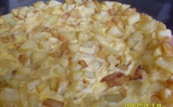 Patatesli Omlet Tarifi