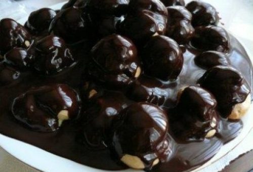 Estonya home-style Recipes Porselen Demlik Çay Saati 20 Ve Profiterol Tarifi