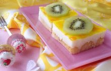 Bilecik Usulü Tatlı Portakal Jöleli Cheesecake Tarifi