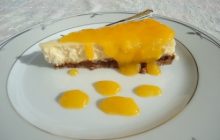 Şırnak Usulü Tatlı Portakal Soslu Cheesecake Tarifi