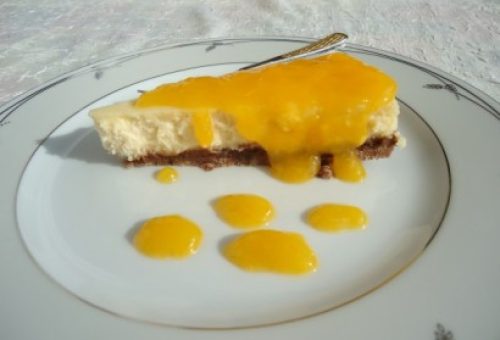 Şırnak Usulü Tatlı Portakal Soslu Cheesecake Tarifi
