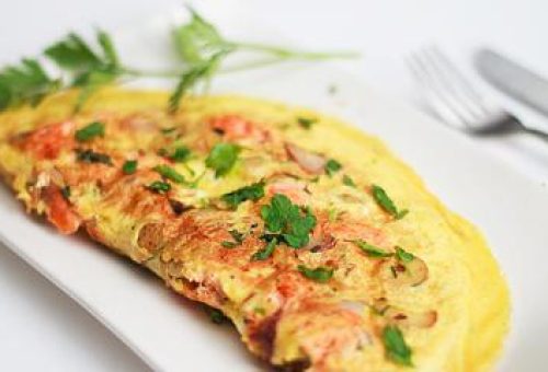 Somon Balıklı Omlet Tarifi