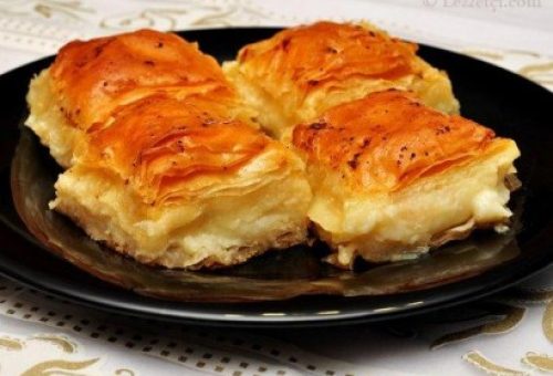 Sütlü Börek Tatlisi Tarifi