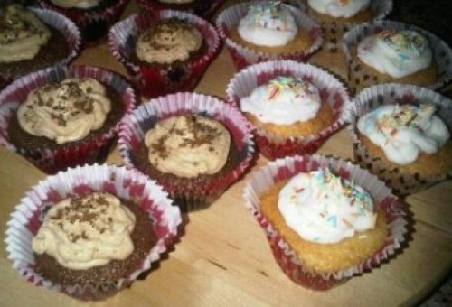 Mauritius home-style Recipes Vanilyalı Ve Kahveli Cupcake Tarifi