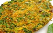 Peynirli Ispanaklı Omlet Tarifi