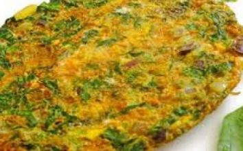 Peynirli Ispanaklı Omlet Tarifi