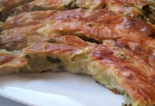 Pırasalı Ispanaklı Börek Tarifi