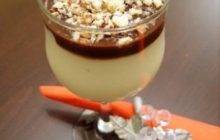 Tacikistan home-style Recipes Çikolata Soslu Muhallebi Tarifi
