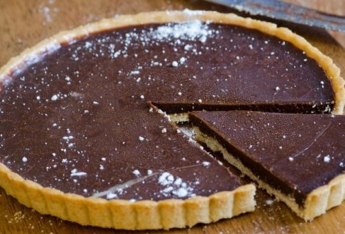 Kabadüz Usulü Tatlı Çikolatali Tart Tarifi