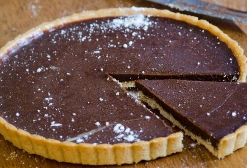 Kabadüz Usulü Tatlı Çikolatali Tart Tarifi